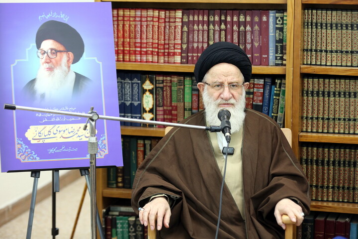 تصاویر/ نشست خبری بزرگداشت مرحوم آیت‌الله‌العظمی گلپایگانی(ره)