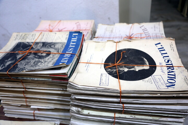 تصاویر/ بازدید خبرنگاران از کتابخانه آیت‌الله‌العظمی گلپایگانی(ره)