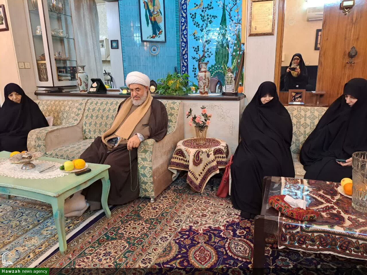 دیدار با مادر شهید حاج غفاری