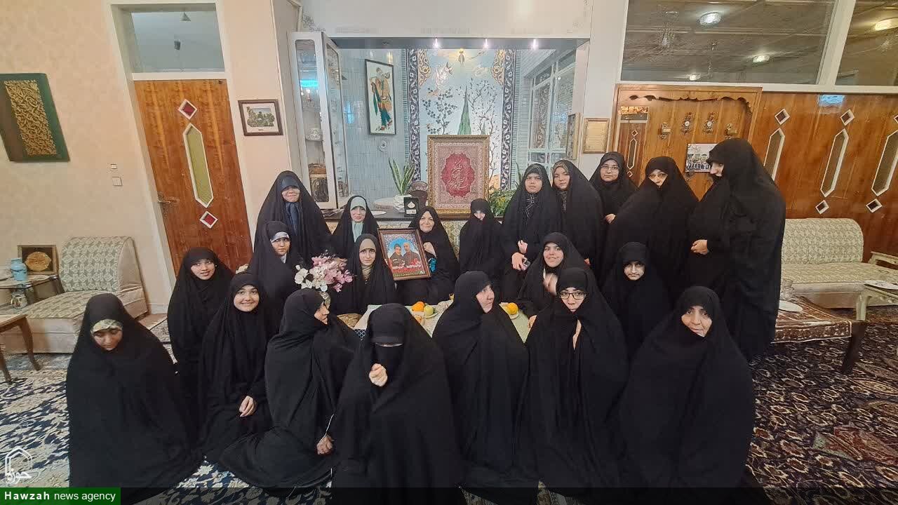 دیدار با مادر شهید حاج غفاری