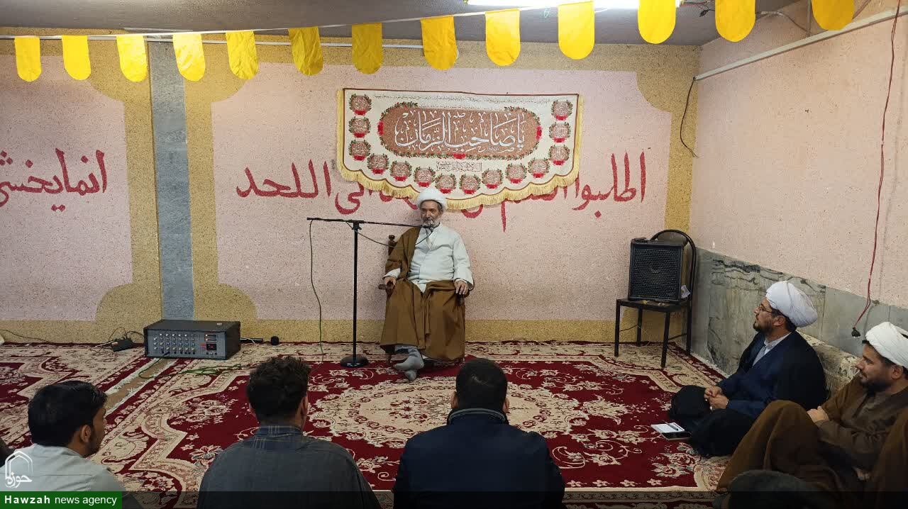 تصاویر / حضور مشاور مدیر حوزه‌های علمیه کشور در جمع طلاب مدرسه علمیه اسدآباد