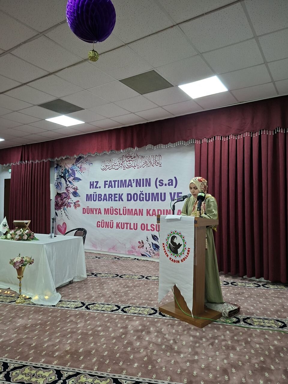 برگزاری برنامه «روز جهانی زنان مسلمان» از سوی بخش بانوان موسسه کوثر ترکیه