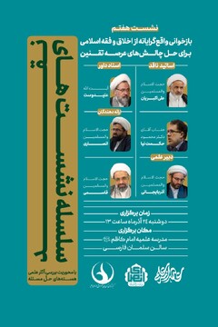 هفتمین نشست از «سلسله نشست‌های نقد آثار علمی هسته‌های حل مسئله» برگزار می شود