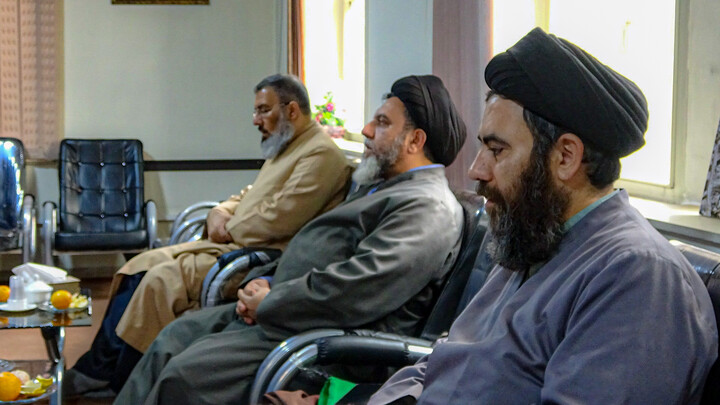 تصاویر/برگزاری جلسه شورای معاونین حوزه علمیه همدان با حضور آیت‌الله موسوی‌اصفهانی