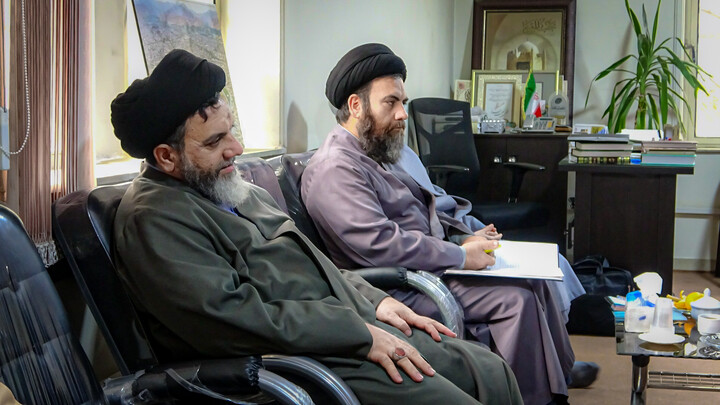 تصاویر/برگزاری جلسه شورای معاونین حوزه علمیه همدان با حضور آیت‌الله موسوی‌اصفهانی