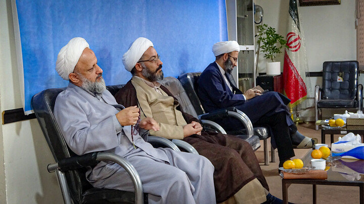 تصاویر/برگزاری جلسه شورای معاونین حوزه علمیه همدان با حضور آیت‌الله موسوی‌اصفهانی