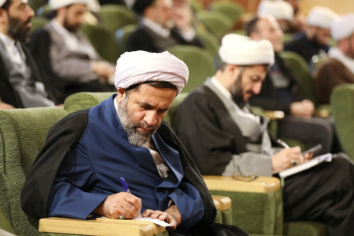 تصاویر/ اجلاسیه مدیران و معاونان پژوهش مدارس و مراکز حوزه علمیه قم