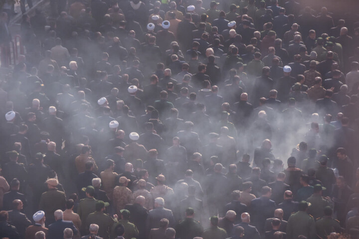 تصاویر/ مراسم تشییع پیکر آیت الله سید محمد شاهچراغی در سمنان
