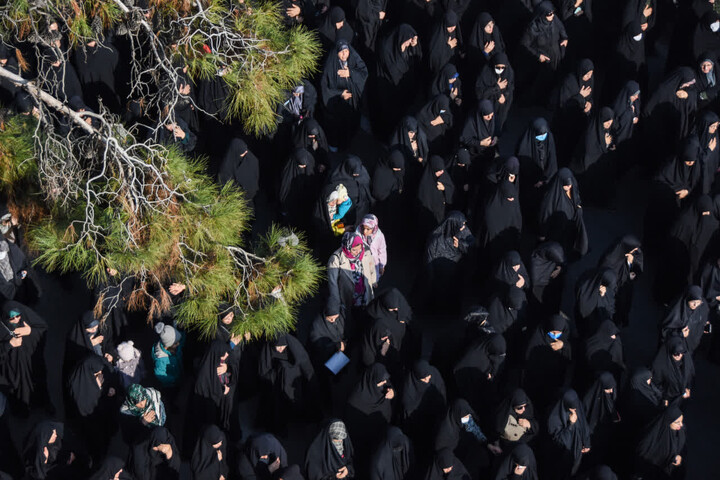 تصاویر/ مراسم تشییع پیکر آیت الله سید محمد شاهچراغی در سمنان