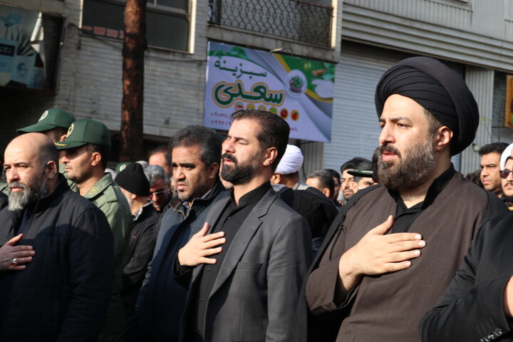 تصاویر/ مراسم تشییع پیکر آیت الله سید محمد شاهچراغی در سمنان