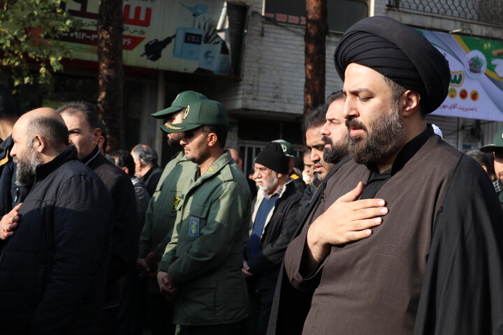 تصاویر/ مراسم تشییع پیکر آیت الله سید محمد شاهچراغی در سمنان