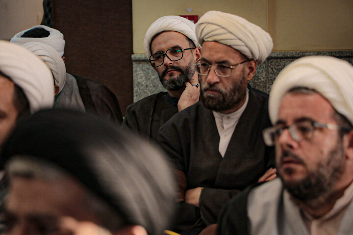 تصاویر/نشست تخصصی سواد رسانه‌ای و فضای مجازی ویژه اساتید مدارس علمیه همدان