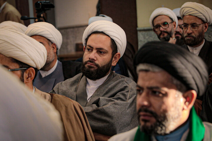 تصاویر/نشست تخصصی سواد رسانه‌ای و فضای مجازی ویژه اساتید مدارس علمیه همدان