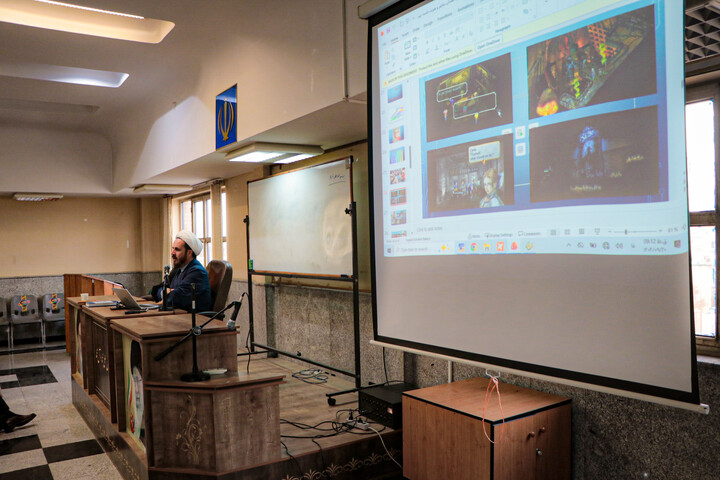 تصاویر/نشست تخصصی سواد رسانه‌ای و فضای مجازی ویژه اساتید مدارس علمیه همدان