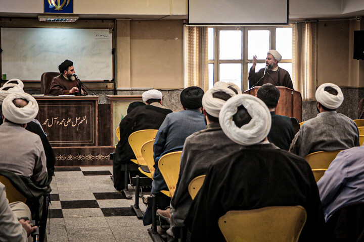 تصاویر/برگزاری کمیسیون‌های بررسی مدیریت تلفن هوشمند ویژه مدارس علمیه استان همدان