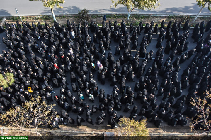 تشييع جثمان سماحة السيد محمد شاهجراغي في مدينة سمنان