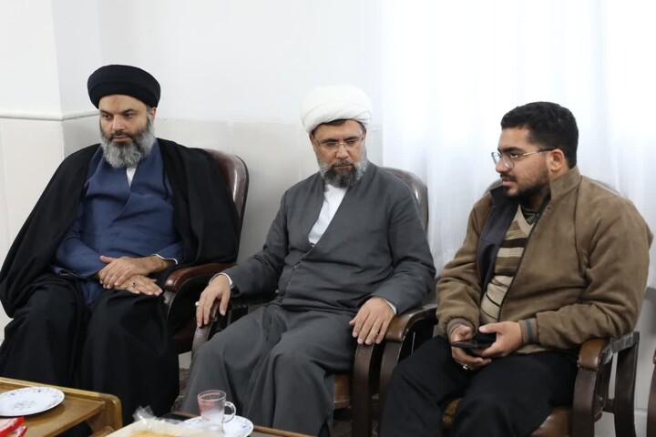 تصاویر/ برگزاری اختتامیه مرحله مدرسه ای جشنواره علامه حلی (ره) در مدرسه علمیه حجت ابن الحسن (عج) میبد