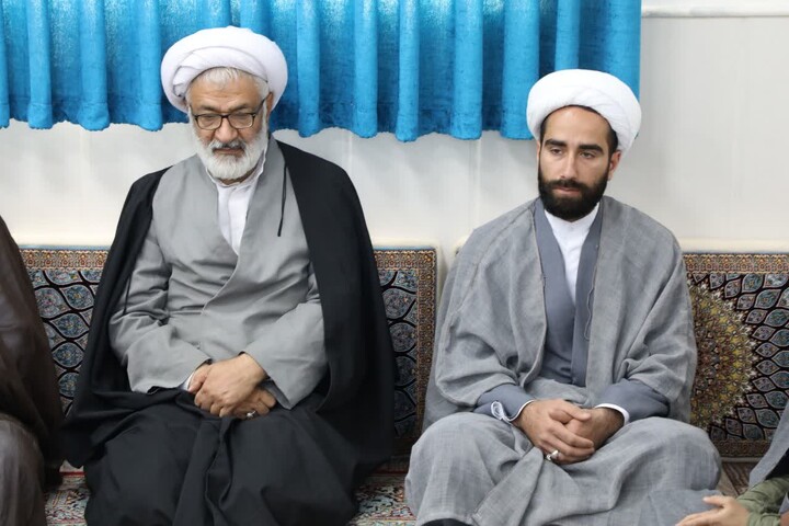 تصاویر/ برگزاری اختتامیه مرحله مدرسه ای جشنواره علامه حلی (ره) در مدرسه علمیه حجت ابن الحسن (عج) میبد