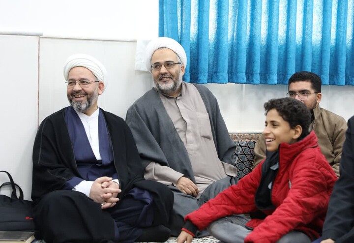 تصاویر/ برگزاری اختتامیه مرحله مدرسه ای جشنواره علامه حلی (ره) در مدرسه علمیه حجت ابن الحسن (عج) میبد