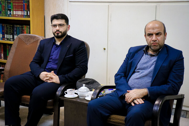 تصاویر/ دیدار رئیس و معاونین دانشگاه فرهنگیان با آیت الله اعرافی