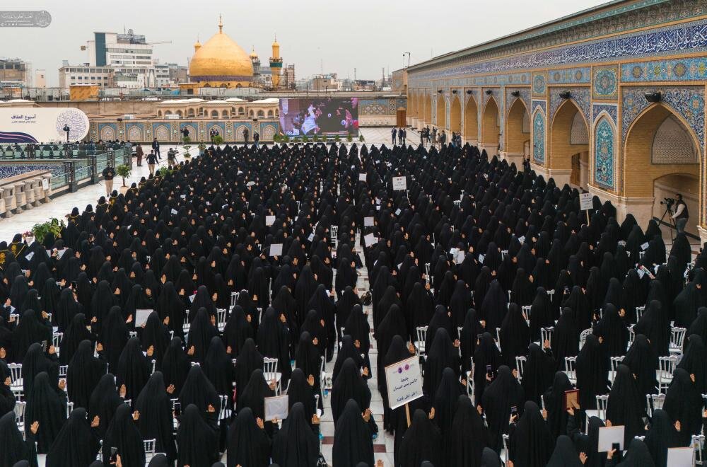 العتبة العلويّة المقدّسة تُطلق مهرجان "عباءتي" الخامس لتكريم 4 آلاف طالبة جامعية + فيديو وصور