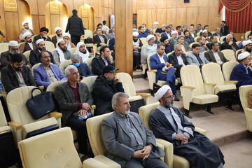 تصاویر/ مراسم وحدت  حوزه و دانشگاه در زاهدان