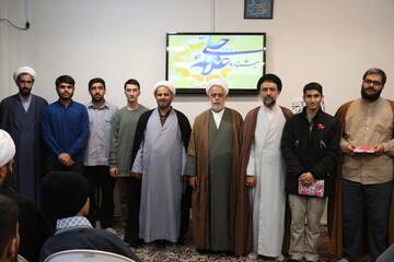 تصاویر/ اختتامیه جشنواره علامه حلی در مدرسه علمیه محمودیه