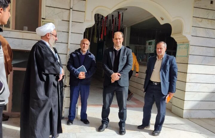تصاویر/حضور فرماندار شهرستان خمین در مدرسه علمیه امام خمینی (س)شهرستان خمین