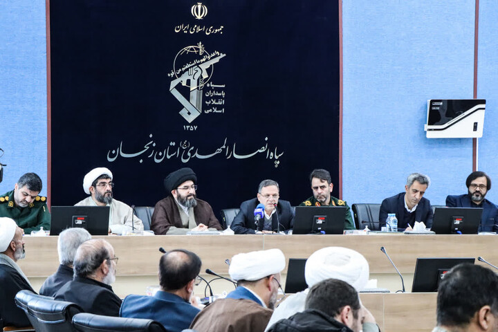 تصاویر | نشست همفکری و هم افزایی جهادگران تبیین استان زنجان