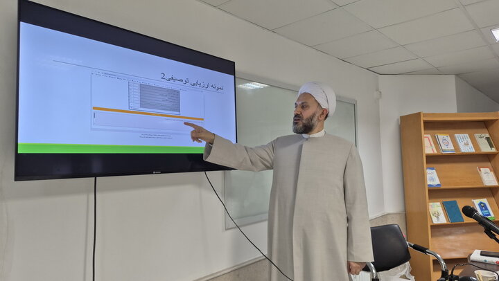 تصاویر/ نشست کارگاهی ارزیابان مقالات مدارس علمیه منطقه کاشان