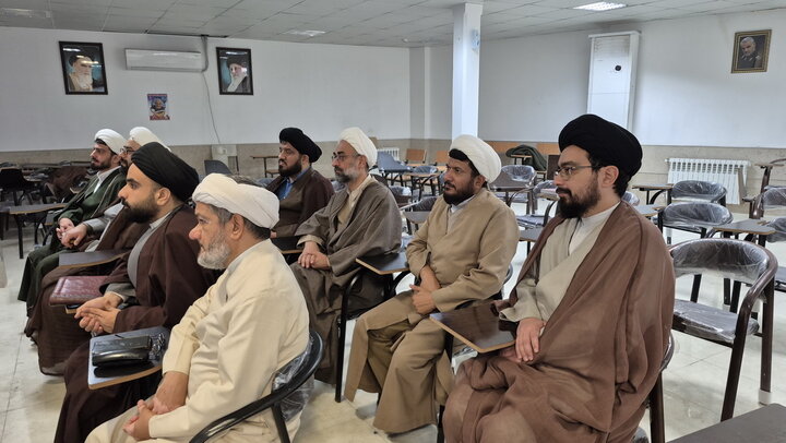 تصاویر/ نشست کارگاهی ارزیابان مقالات مدارس علمیه منطقه کاشان