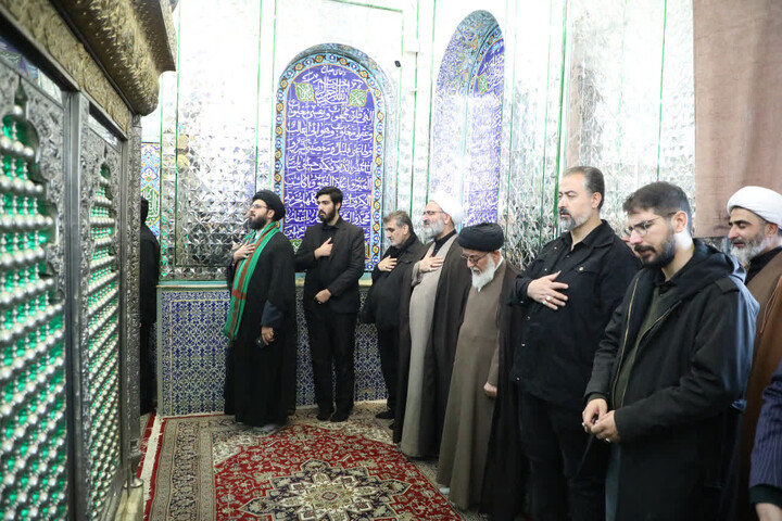 تصاویر/ وداع مسئولان استان سمنان با آیت الله شاهچراغی