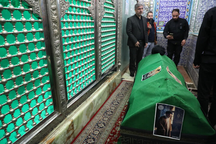 تصاویر/ وداع مسئولان استان سمنان با آیت الله شاهچراغی