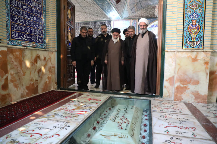 تصاویر/ وداع مسئولان استان سمنان با آیت الله شاهچراغی