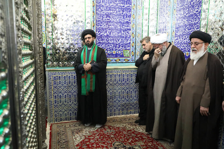 تصاویر/ وداع مسئولان استان سمنان با آیت الله شاهچراغی