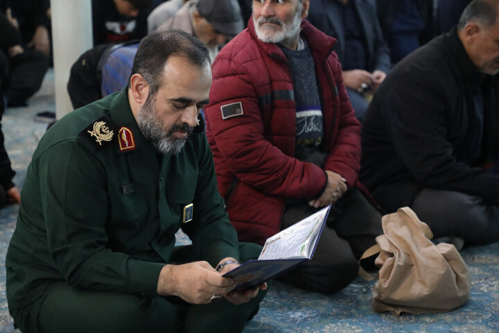 تصاویر/ آیین وداع با آیت الله شاهچراغی در دامغان