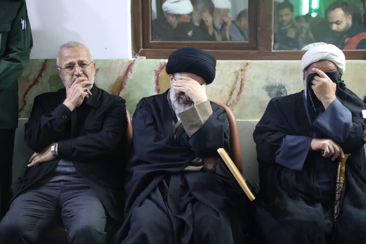 تصاویر/ آیین وداع با آیت الله شاهچراغی در دامغان