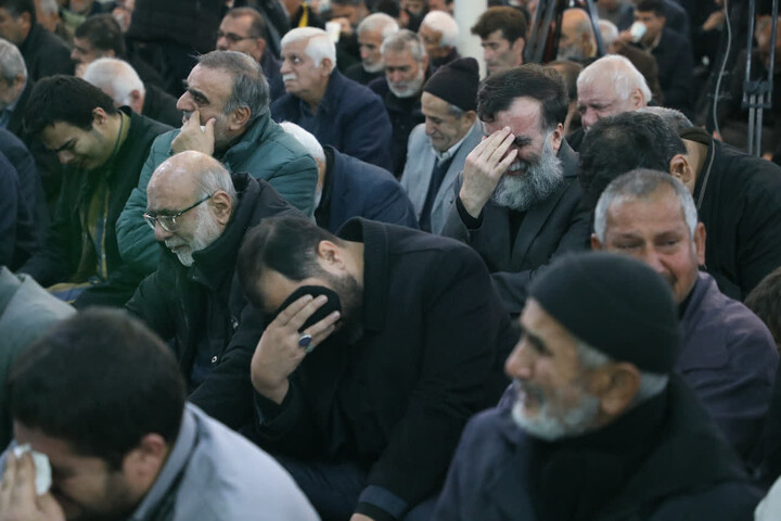 تصاویر/ آیین وداع با آیت الله شاهچراغی در دامغان