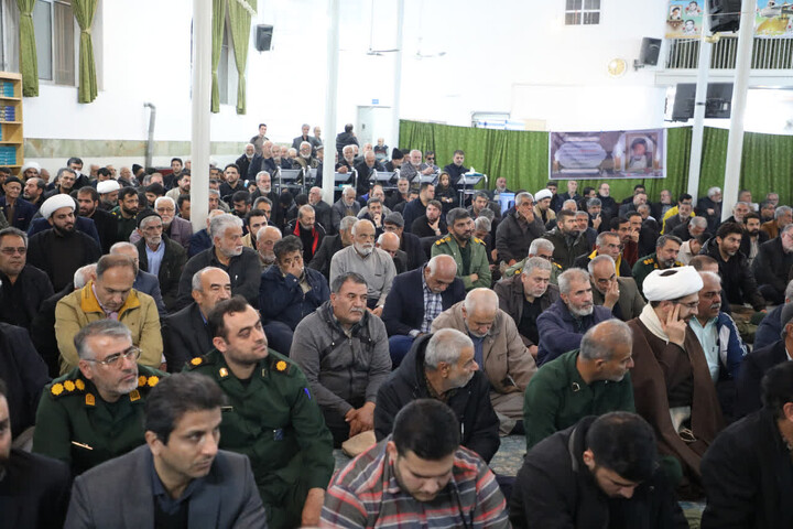 تصاویر/ آیین وداع با آیت الله شاهچراغی در دامغان