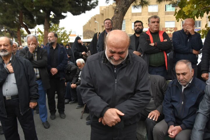 تصاویر/ مراسم تشییع پیکر آیت‌الله سید محمد شاهچراغی در شهرستان دامغان