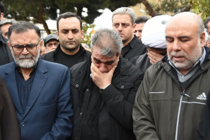 تصاویر/ مراسم تشییع پیکر آیت‌الله سید محمد شاهچراغی در شهرستان دامغان