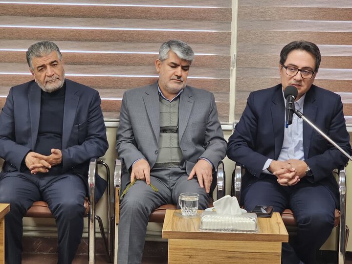 تصاویر/دیدار بانوان جمعیت هلال احمر کردستان به مناسبت روز زن، با حجت‌الاسلام والمسلمین پورذهبی