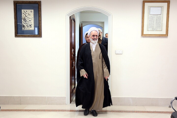 تصاویر/ نشست مدیر حوزه های علمیه با مدیر بنیاد بین المللی علوم وحیانی اسراء