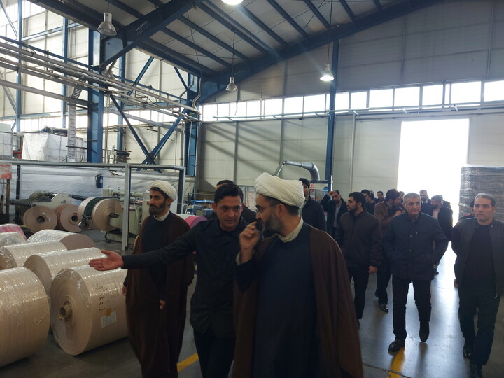 تصاویر / بازدید علمی طلاب مرکز تخصصی علامه امینی(ره) تبریز از منطقه آزاد ارس