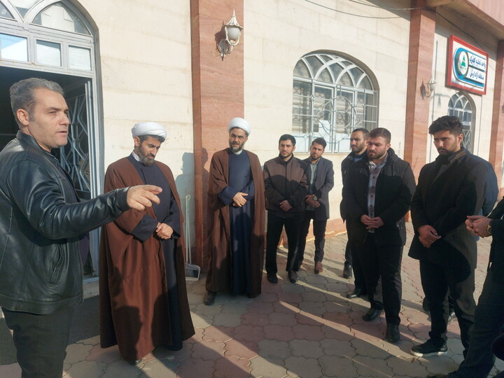 تصاویر / بازدید علمی طلاب مرکز تخصصی علامه امینی(ره) تبریز از منطقه آزاد ارس