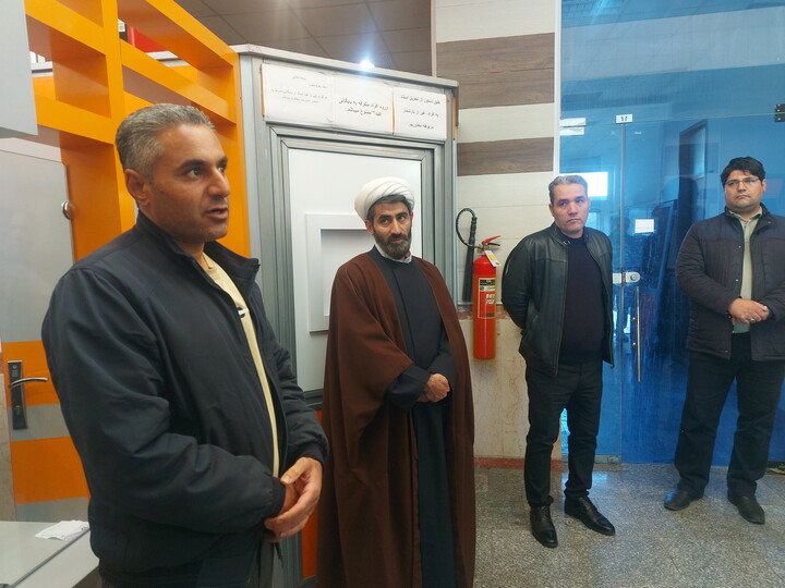 تصاویر / بازدید علمی طلاب مرکز تخصصی علامه امینی(ره) تبریز از منطقه آزاد ارس