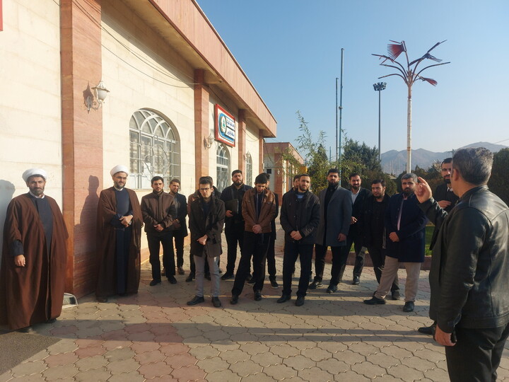 تصاویر / بازدید علمی طلاب مرکز تخصصی علامه امینی(ره) تبریز از منطقه آزاد ارس