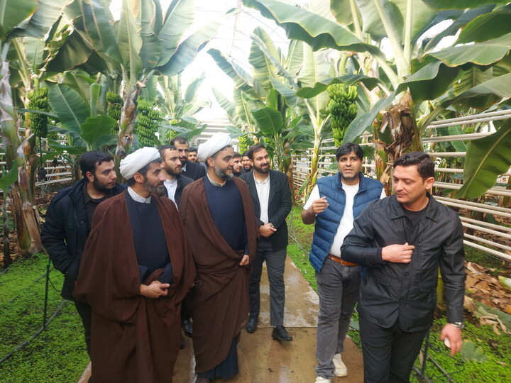 تصاویر / بازدید علمی طلاب مرکز تخصصی علامه امینی(ره) تبریز از منطقه آزاد ارس