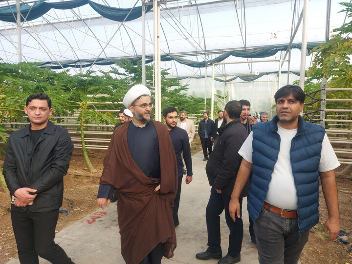 تصاویر / بازدید علمی طلاب مرکز تخصصی علامه امینی(ره) تبریز از منطقه آزاد ارس