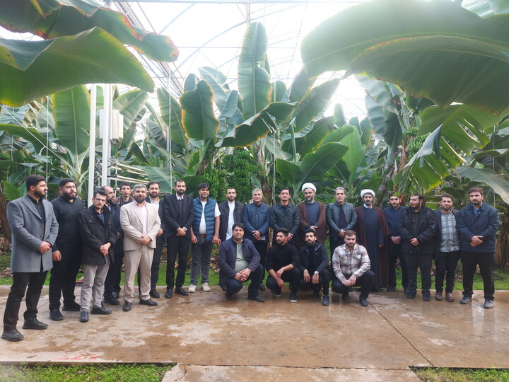 تصاویر / بازدید علمی طلاب مرکز تخصصی علامه امینی(ره) تبریز از منطقه آزاد ارس